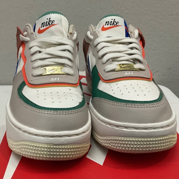 Size US 7 / EUR 38 - NIKE AIR FORCE 1 Low Shadow - CI10919-109 Multicolor - Picture 1 of 8